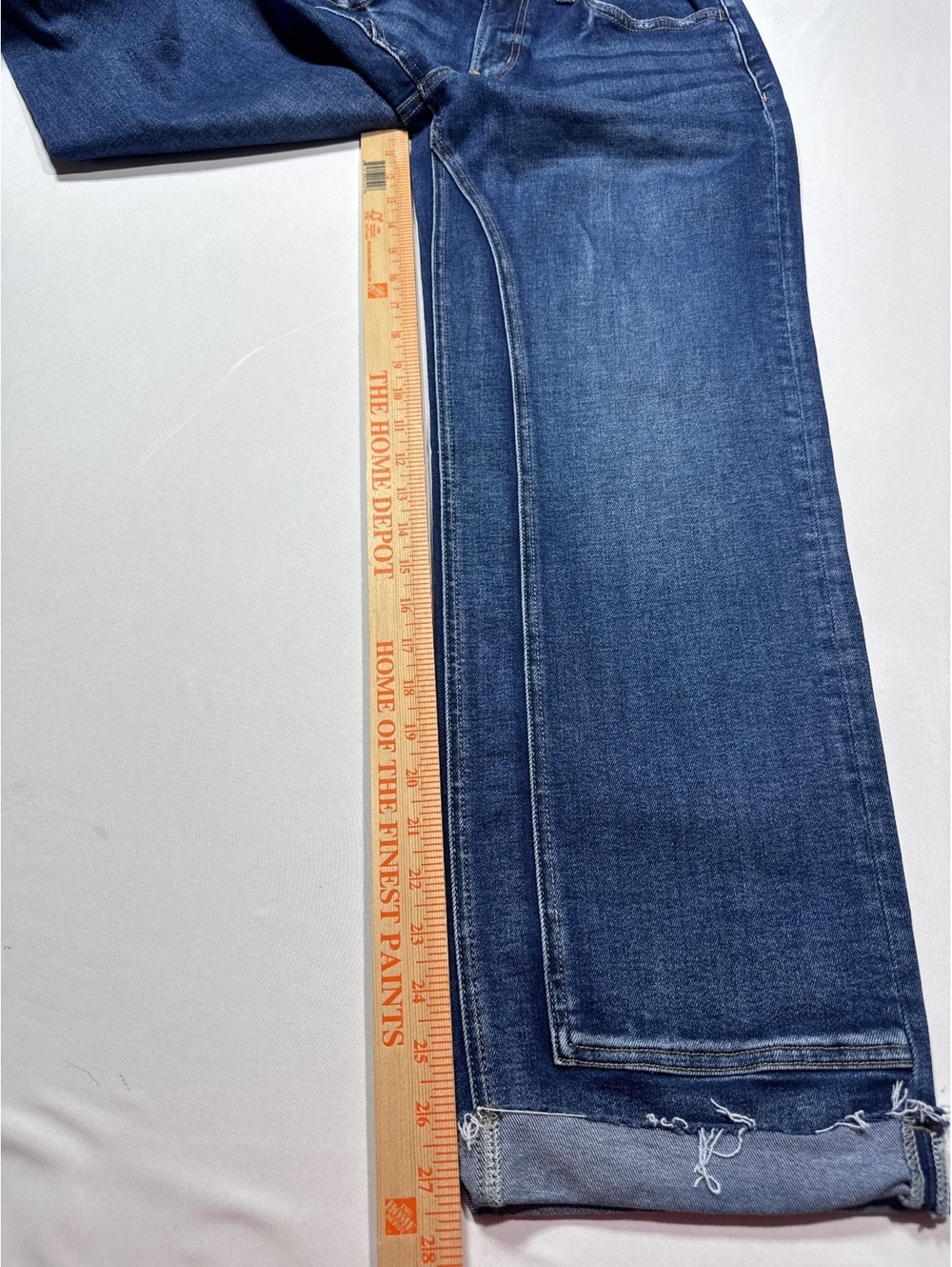 Vervet Wide-Leg Blue Denim Jeans - Comfy, Casual, and Ready - Picture 6 of 8